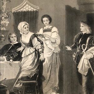 The Return 8" x 5.5" Antique Engraving/Print